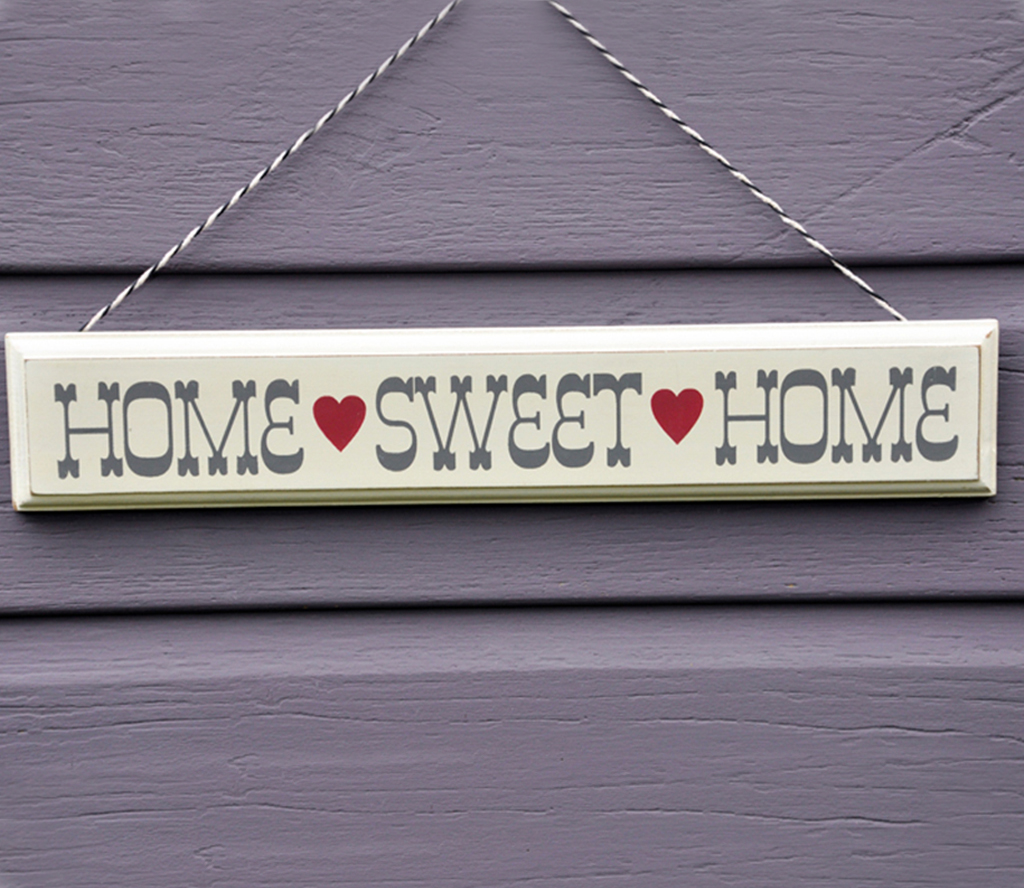 Rustic Wooden Home Sweet Sign Rex London Dotcift Rustic Wooden Home Sweet Sign