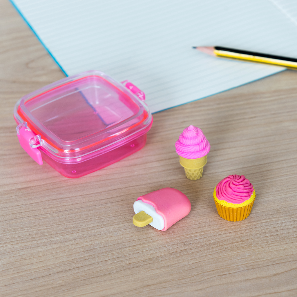 Sweet Treats Mini Eraser Set Rex London