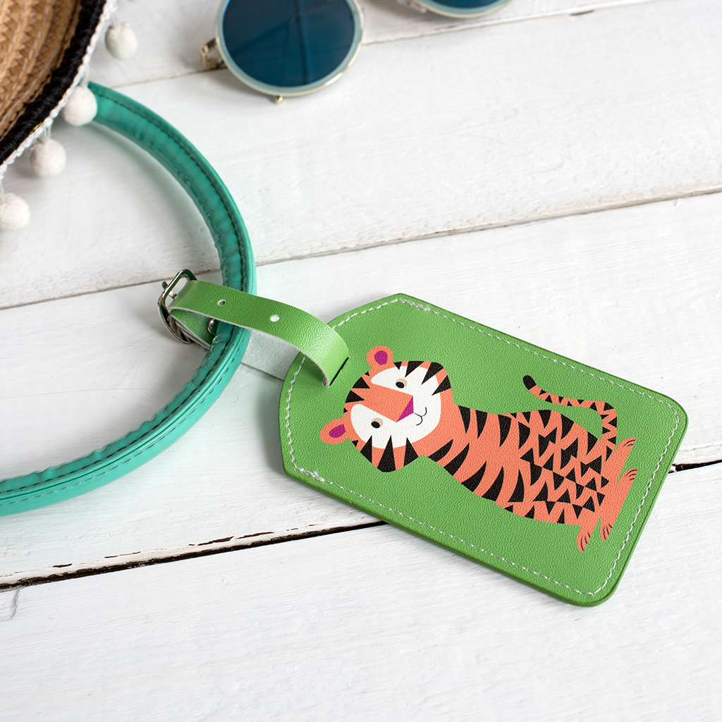 Tiger Luggage Tag Rex London