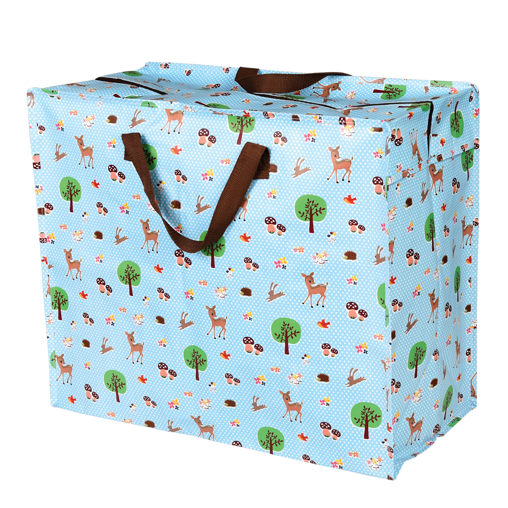 Woodland Animals Design Jumbo Storage Bag Rex London