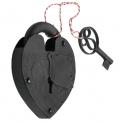 Sweetheart Padlock Black Sweetheart Padlock Black