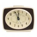 Retro Tv Style Brown Alarm Clock Retro Tv Style Brown Alarm Clock
