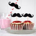 Barber Shop Moustache Baking Set Barber Shop Moustache Baking Set