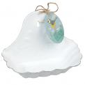 White Enamel Bird Feeder White Enamel Bird Feeder