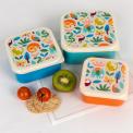 Wild Wonders set of three snack boxes Wild Wonders set of three snack boxes