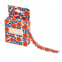 Astrid Ruby Washi Tape red and blue flowers printed craft tape