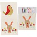 Bird And Rabbit Temporary Tattoos Bird And Rabbit Temporary Tattoos