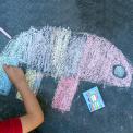 Coloured Chalk Sticks coloured chalk sticks