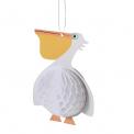 Colourful Creatures Pelican Honeycomb Decoration Colourful Creatures Pelican Honeycomb Decoration