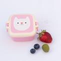 Cookie The Cat Snack Pot Kids Pink Snack Pot cat print