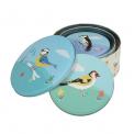 Set Of 3 Garden Birds Nesting Storage Tins Set Of 3 Garden Birds Nesting Storage Tins
