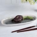 Grey ceramic platter Grey ceramic platter