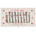 12 Floral Print Clothes Pegs 12 Floral Print Clothes Pegs