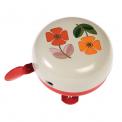 Mid Century Poppy Bicycle Bell Mid Century Poppy Floral Bike Bell