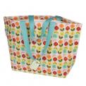 Large Mid Century Poppy Shopping bag Mid Century Poppy shopping and beach bag