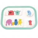 Monsters Of The World Melamine Tray Monsters Of The World kid's melamine dinner Tray