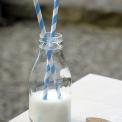 Pack Of 25 Blue Paper Straws Pack Of 25 Blue Paper Straws