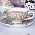 Pink Regency Teacup with Saucer Pink Regency Teacup with Saucer