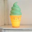 Pistachio Ice Cream Night Light green ice cream shaped night light