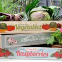 Wooden Crate Garden Roses Wooden Crate Garden Roses