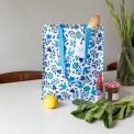 Rex London Folk Doves Shopping Bag blue Folk Doves Shopping Bag rex london tag printed