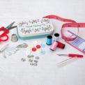 Rose Hip Travel Sewing Tin Rose Hip Travel Sewing Tin