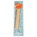 Rusty The Fox Design Wooden Ruler Rusty The Fox Design Wooden Ruler