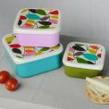 Set Of 3 Vintage Ivy Snack Boxes Set Of 3 Vintage Ivy Snack Boxes