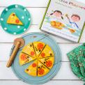 Wooden Toy Pizza Play Set In A Box Wooden Toy Pizza In Box