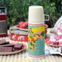 World Map Cup And Flask World Map Cup And Flask