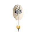 Yellow Painted Ceramic Hook Yellow Painted Ceramic Hook