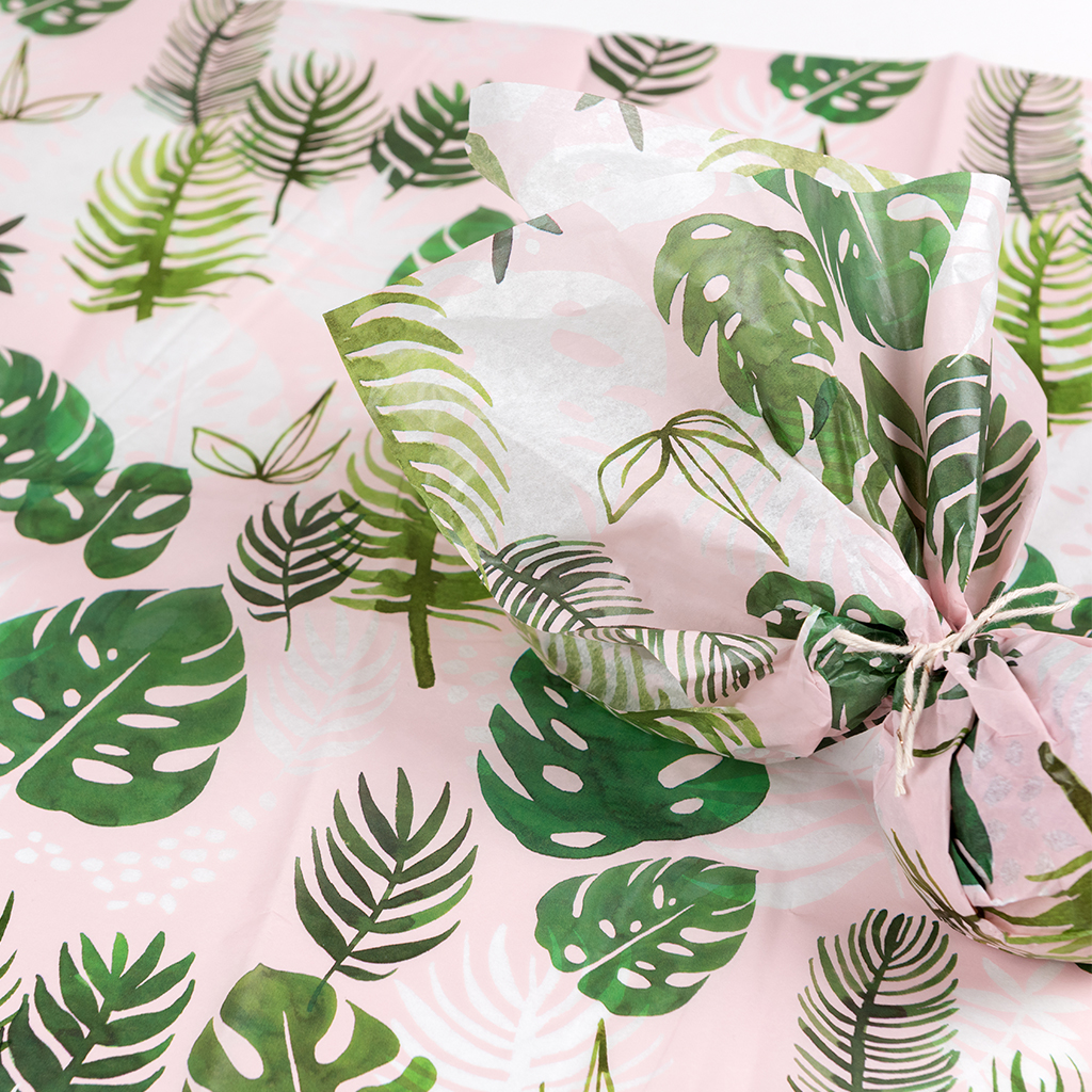 Tropical Palm Tissue Paper (10 Sheets) Rex London