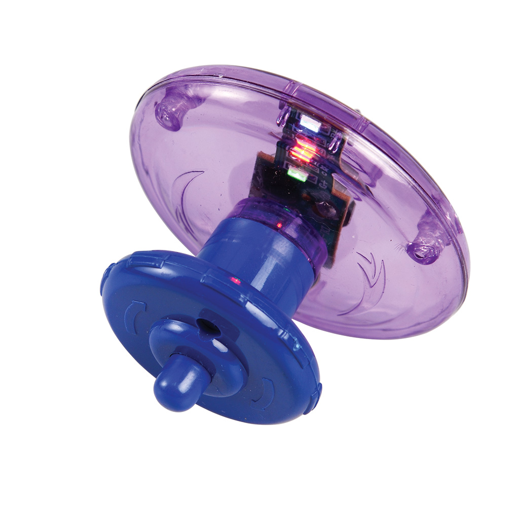 Ufo Spinning Top With Led Lights Rex London