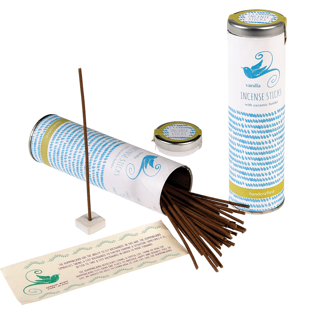 Vanilla Incense In A Tin (50 Sticks) Rex London