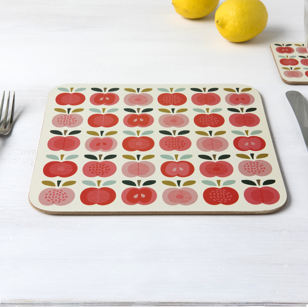Vintage Apple Placemat Rex London